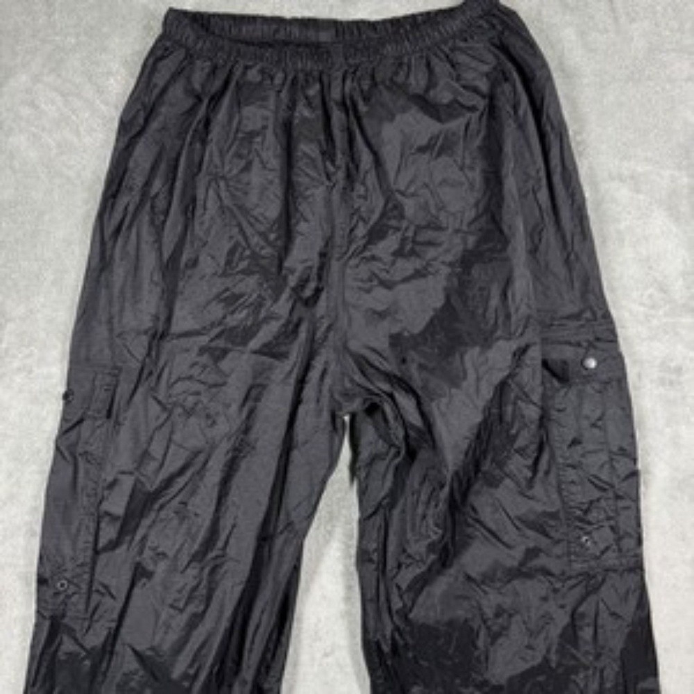 Stearns Dry Wear Men's 2XL Black Waterproof Mesh Lined Rain Pants‎
